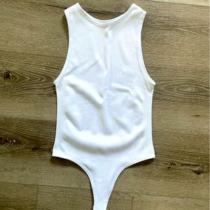 L’abeye white body suit